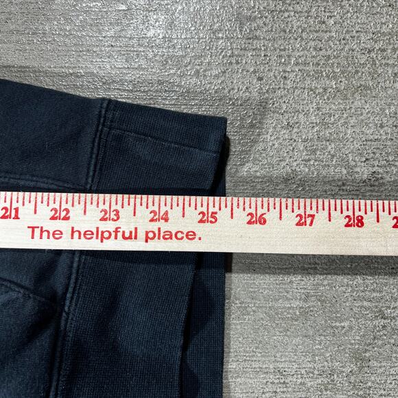 Nike Black Embroidered Swoosh Hoodie Pullover Large - Picture 4 of 6